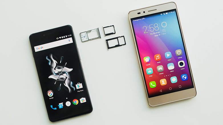 AndroidPIT honor 5x vs oneplus x 1