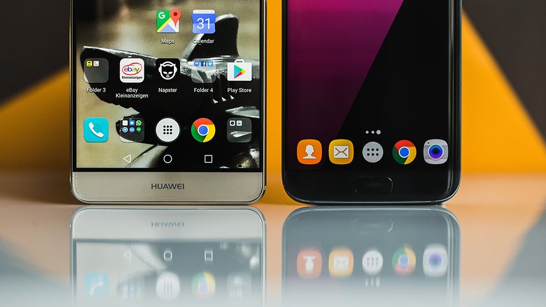 AndroidPIT huawei mate 9 vs samsung galaxy s7 edge 1211