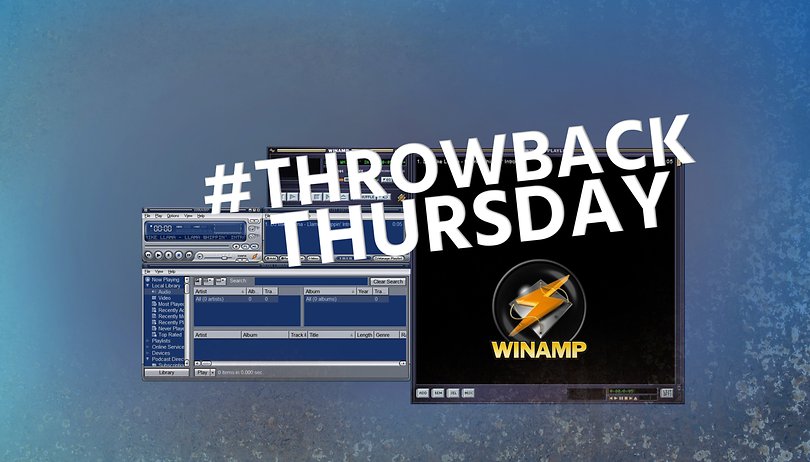 AndroidPIT throwback thursday winamp