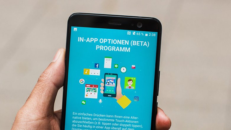 AndroidPIT HTC U11 Plus interface 2021