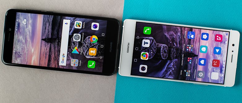 AndroidPIT Huawei P8 Lite 2017 vs P9 Lite 9683