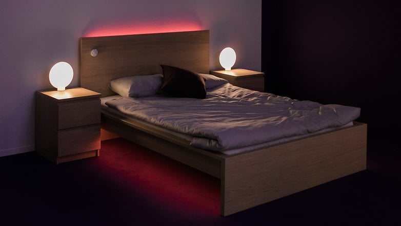 AndroidPIT philips hue интелигентни домашни интелигентни светлини 9453