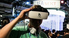 Probando las gafas de realidad virtual independientes "made in austria" ExChimp AI1