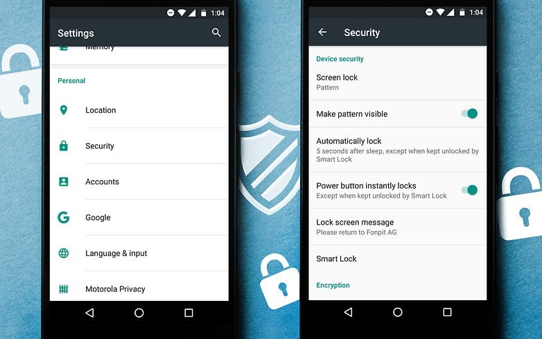 AndroidPIT Nexus 5X security 1 screenshot