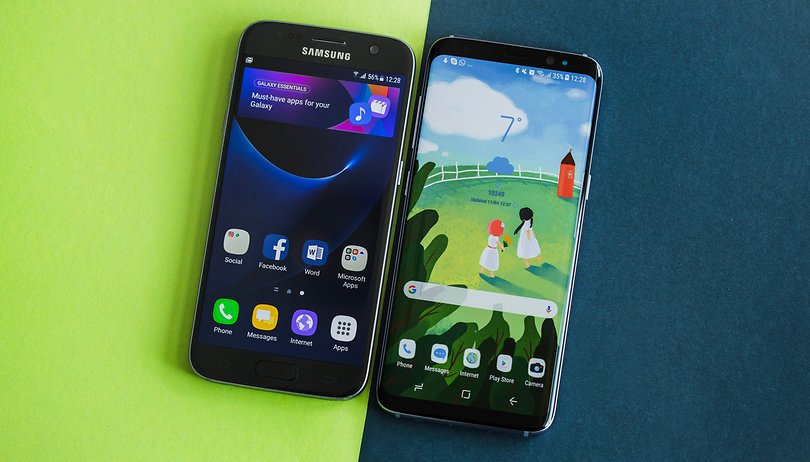 AndroidPIT Galaxy S8 vs Galaxy S7 comparison 2502