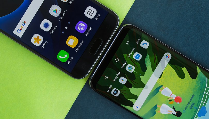 AndroidPIT Galaxy S8 vs Galaxy S7 comparison 2509