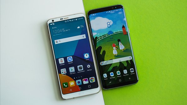 Disparates familia real bomba Samsung Galaxy S8 vs LG G6: Comparación preliminar | NextPit
