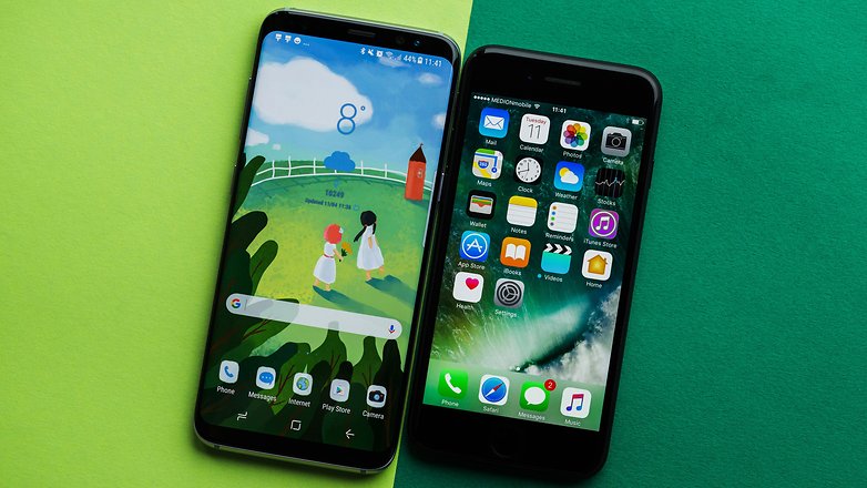 AndroidPIT Samsung Galaxy S8 vs iPhone 7 2386