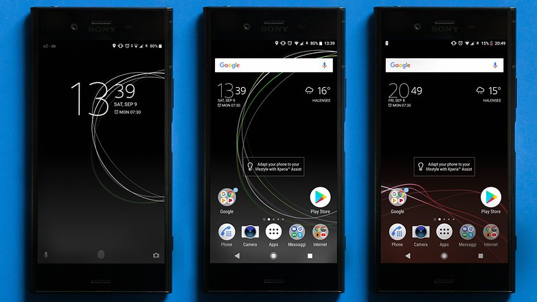 AndroidPIT sony xperia xz1 live wallpaper