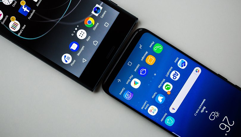 AndroidPIT Sony xperia XZ Premium vs Samsung galaxy s8 0620