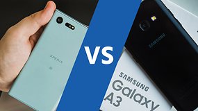 Sony Xperia X Compact vs Samsung Galaxy A3 (2017) : petits, mignons et costauds ?