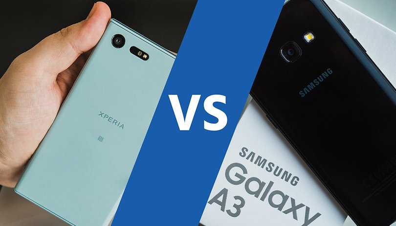 AndroidPIT xperia x compact vs samsung galaxy A3 2017