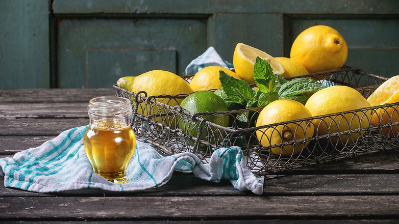 Androidpit Graphicstock lemon honey mint