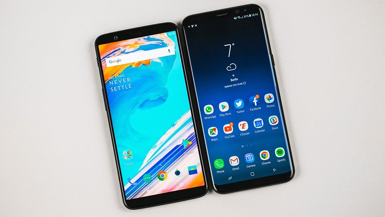 AndroidPIT oneplus 5t vs samsung galaxy s8 plus 6732