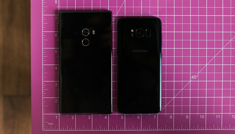 AndroidPIT samsung galaxy S8 vs xiaomi mi mix comparison 5609