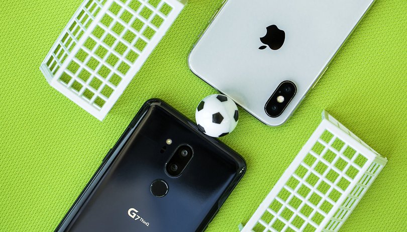 AndroidPIT apple iphone x vs lg g7 thinq 6548