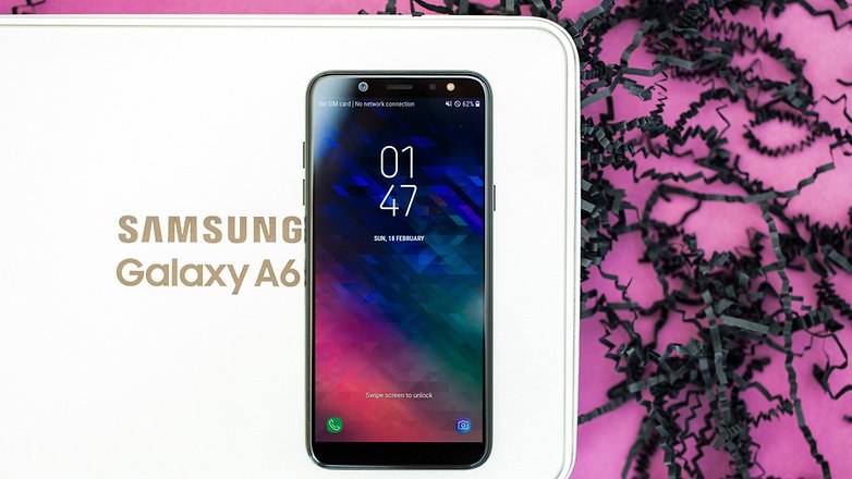 AndroidPIT Samsung Galaxy A6 8799