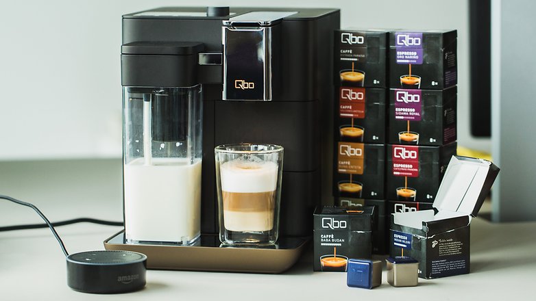 Qbo You-Rista review: the connected coffee machine with Alexa