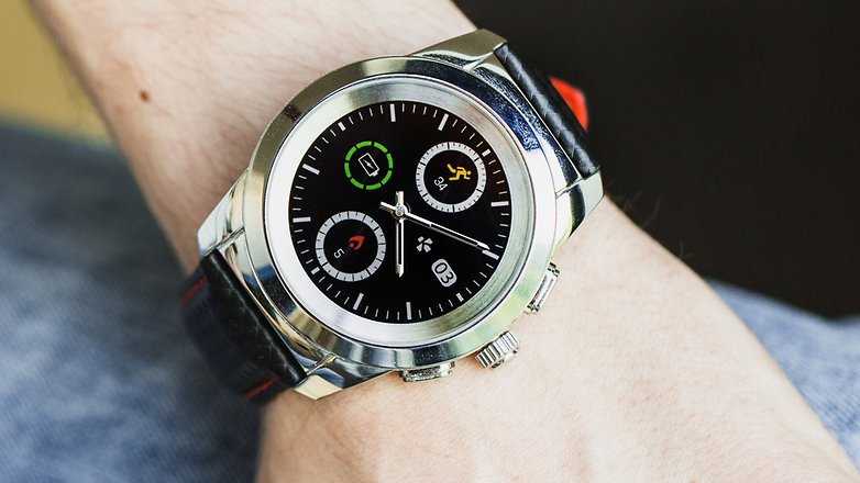 AndroidPIT mykronoz zetime smartwatch hybrid watch 4924