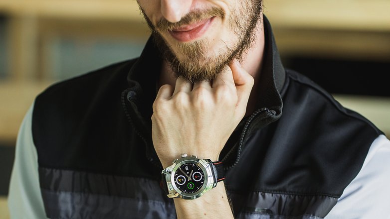 AndroidPIT mykronoz zetime smartwatch hybrid watch 4938