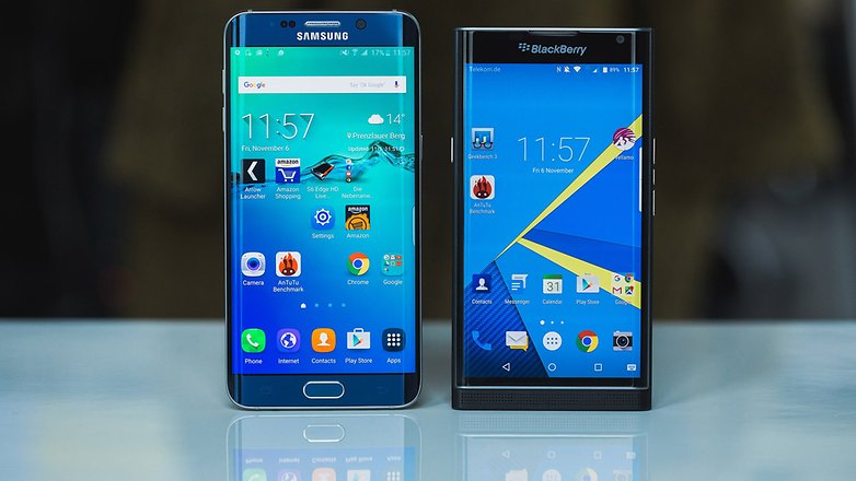 androidpit BlackBerry Priv vs Samsung Galaxy S6 Edge Plus 1
