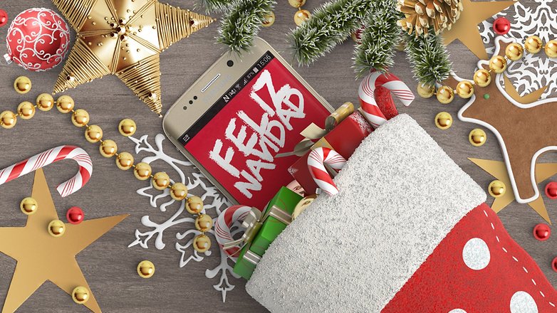 Samsung Galaxy S6 edge feliz navidad