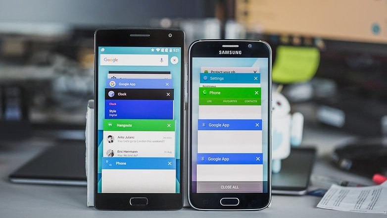 androidpit samsung Galaxy S6 vs OnePlus 9