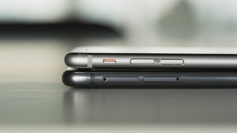 androidpit htc one a9 vs iPhone 6 8