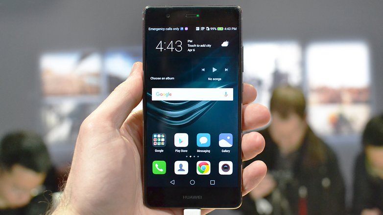 Androidpit Huawei P9 Hands on LONDON front 2