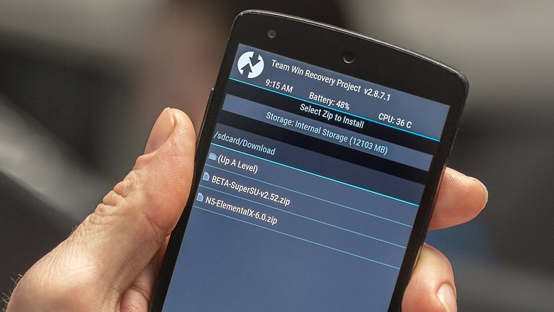 AndroidPIT Nexus 5 TWRP downloads