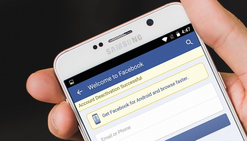 Androidpit Facebook Deactivation