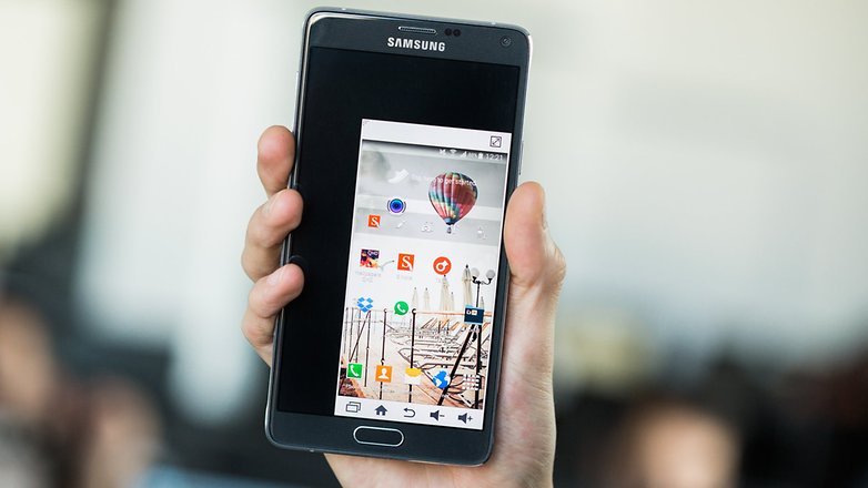 androidpit Samsung galaxy einhand modus