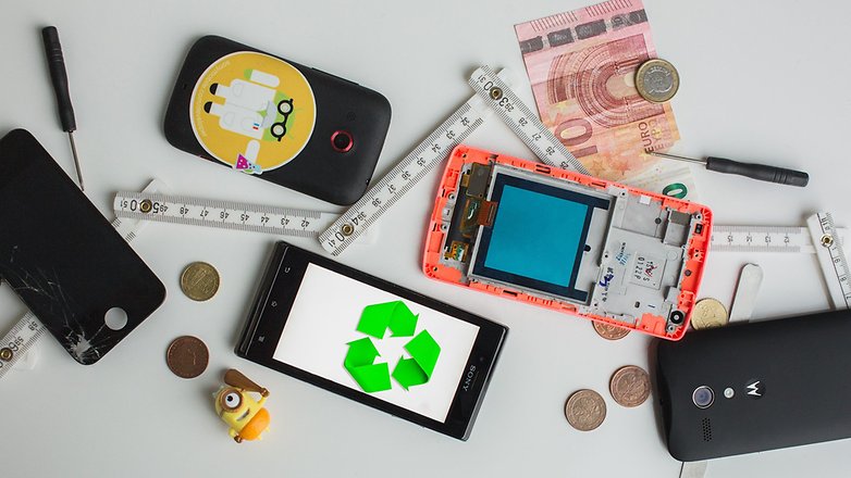 androidpit recycling old smartphones 1