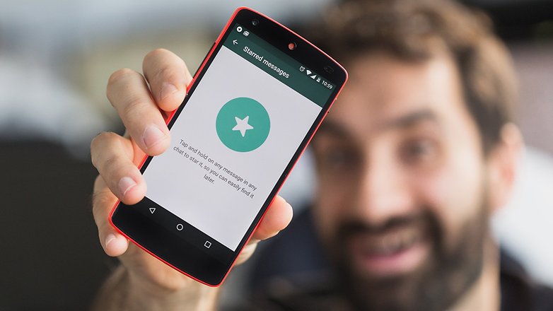 androidpit whatsapp starred