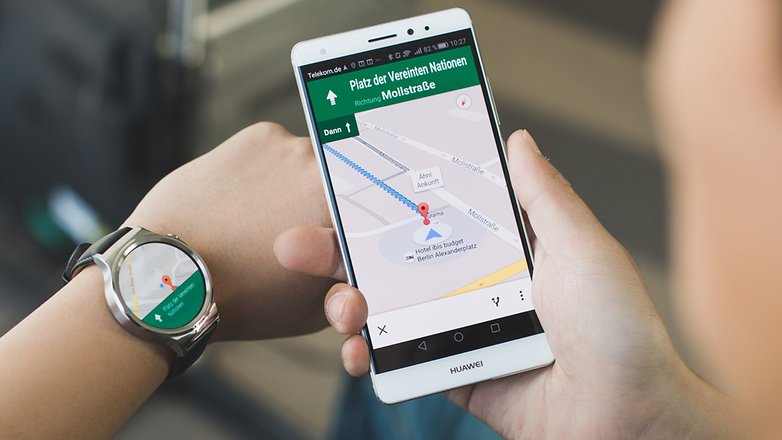 androidpit Huawei Watch huawei mate s google maps