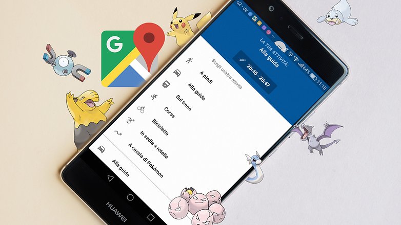 AndroidPIT Google Maps pokemon feature