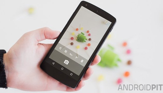 Android L lollipop camera interface 1
