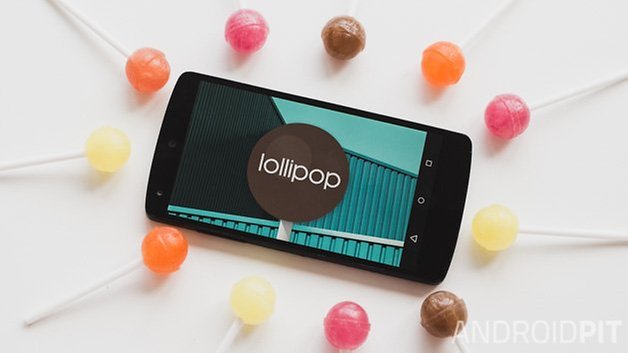 Android L lollipop interface pink coke