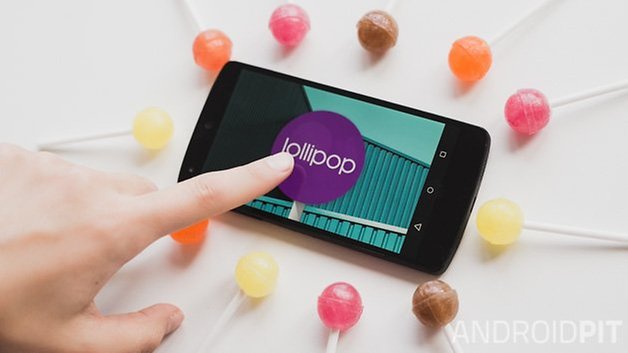 Android L lollipop interface purple ANDROIDPIT