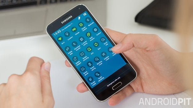 Samsung Galaxy S5 settings