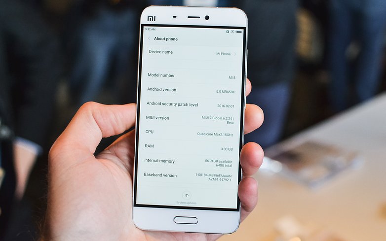 AndroidPIT Xiaomi MI-5 de febrero de 16 de