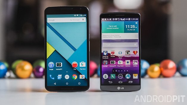 Nexus6 vs LG G3