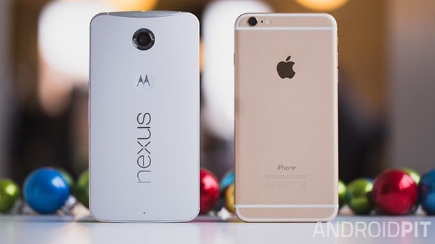Nexus6 vs iPhone6 plus