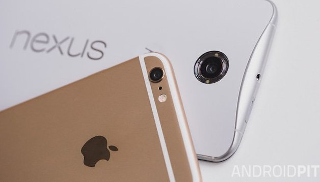 Nexus6 vs iPhone6 plus 7
