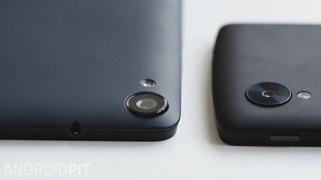 Nexus 9 and nexus 5 2014 ANDROIDPIT cameras close up
