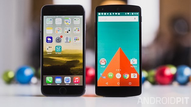 Nexus5 vs iPhone6 10