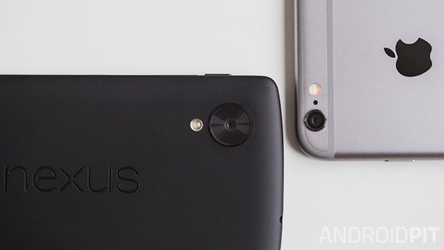 Nexus5 vs iPhone6 3