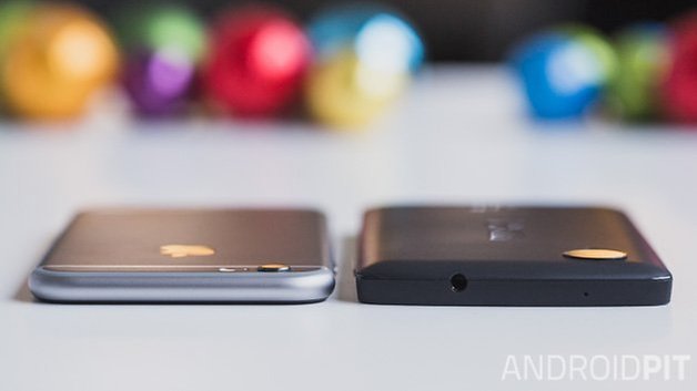 Nexus5 vs iPhone6 6
