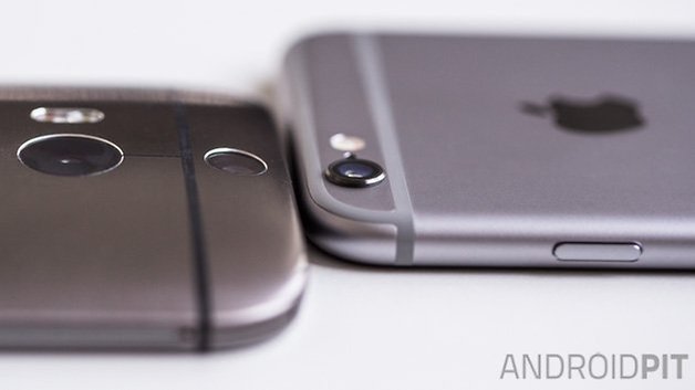 HTC One M8 vs iPhone6 9