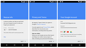 How to make a Google Account using Android